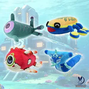 TreasuringU New Subnautica2 Plush Toys Oculus Crashfish Stuffed Dolls Cute Hoverfish Game Soft Plushies Birthday Gifts