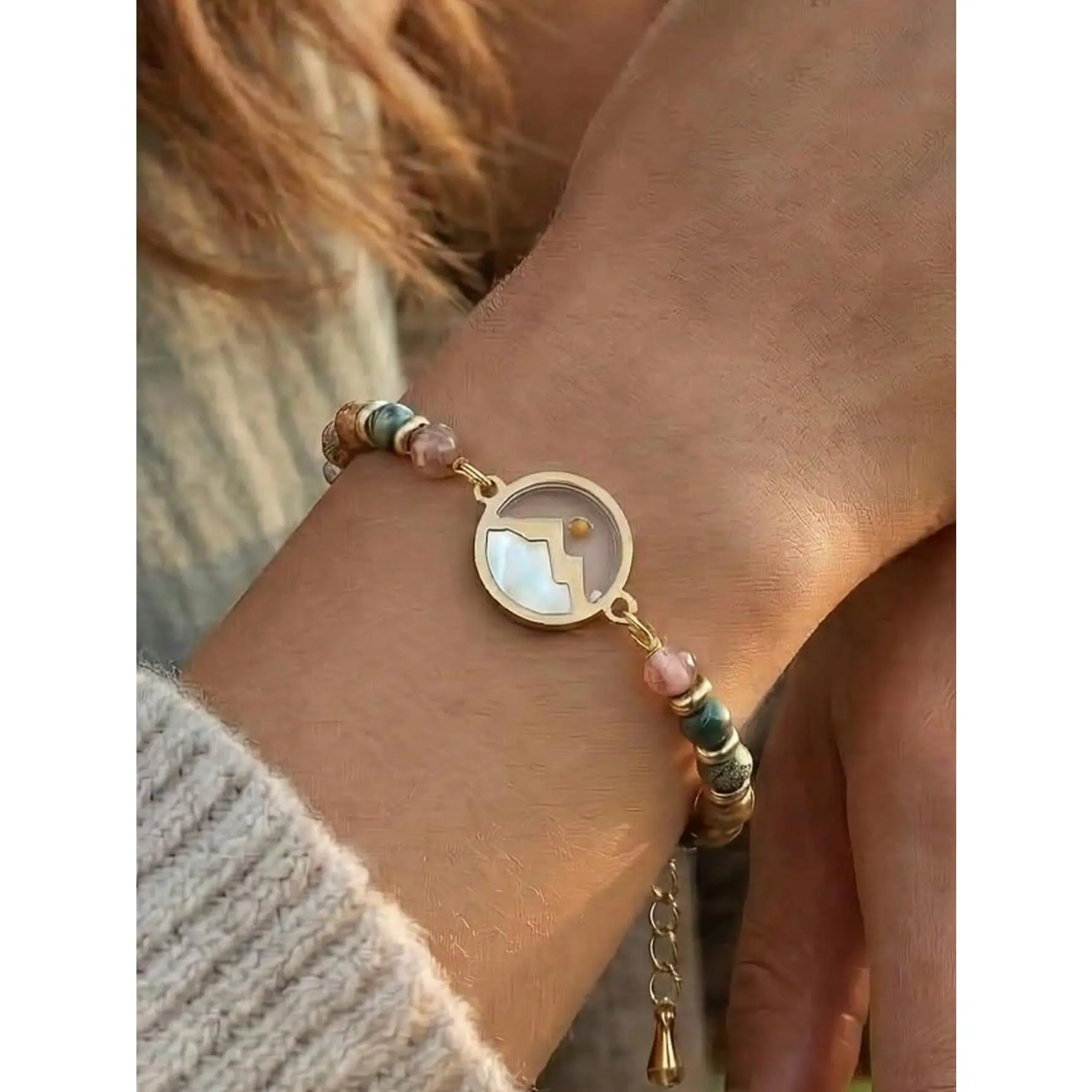 Mustard seed Christian faith bracelet