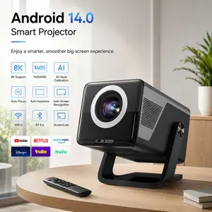 Turn Any Wall Into Cinema X7AR Smart Projector |   Auto Focus & AI Setup | Native 1080P Smart Projector 8K Support • Android 14 • Auto Focus