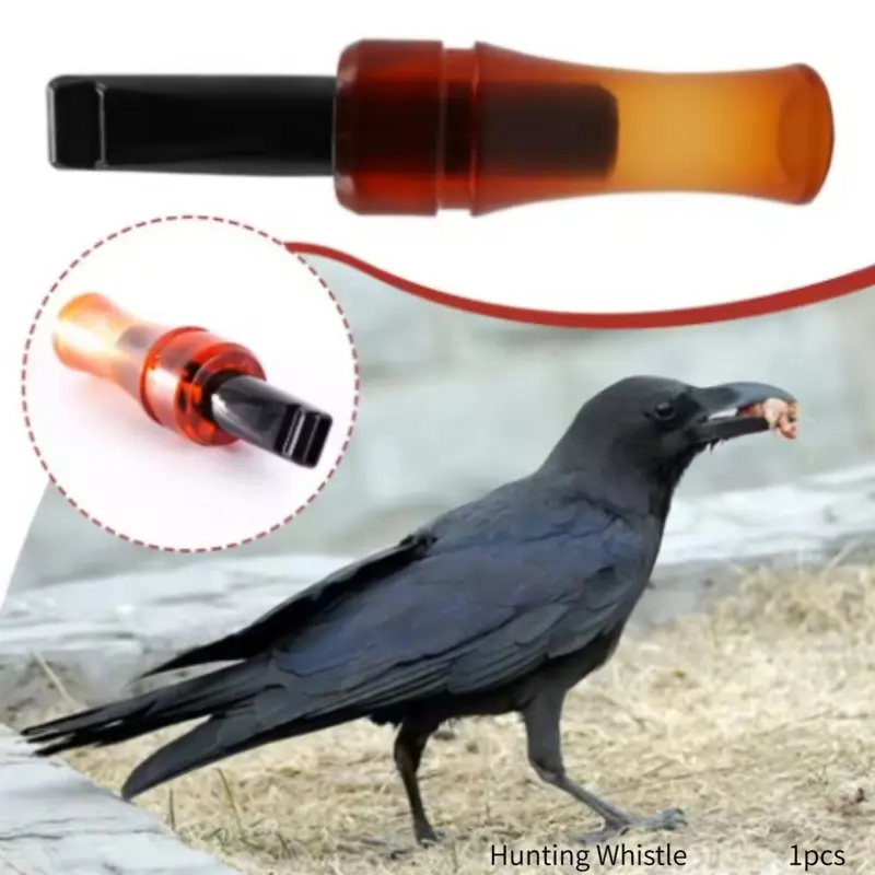 Hunting Whistle Crow Caller Attract Crows Hunting Tools Authentic Bird Call Crow Whistle Realistic Sounds Outdoor Accessories