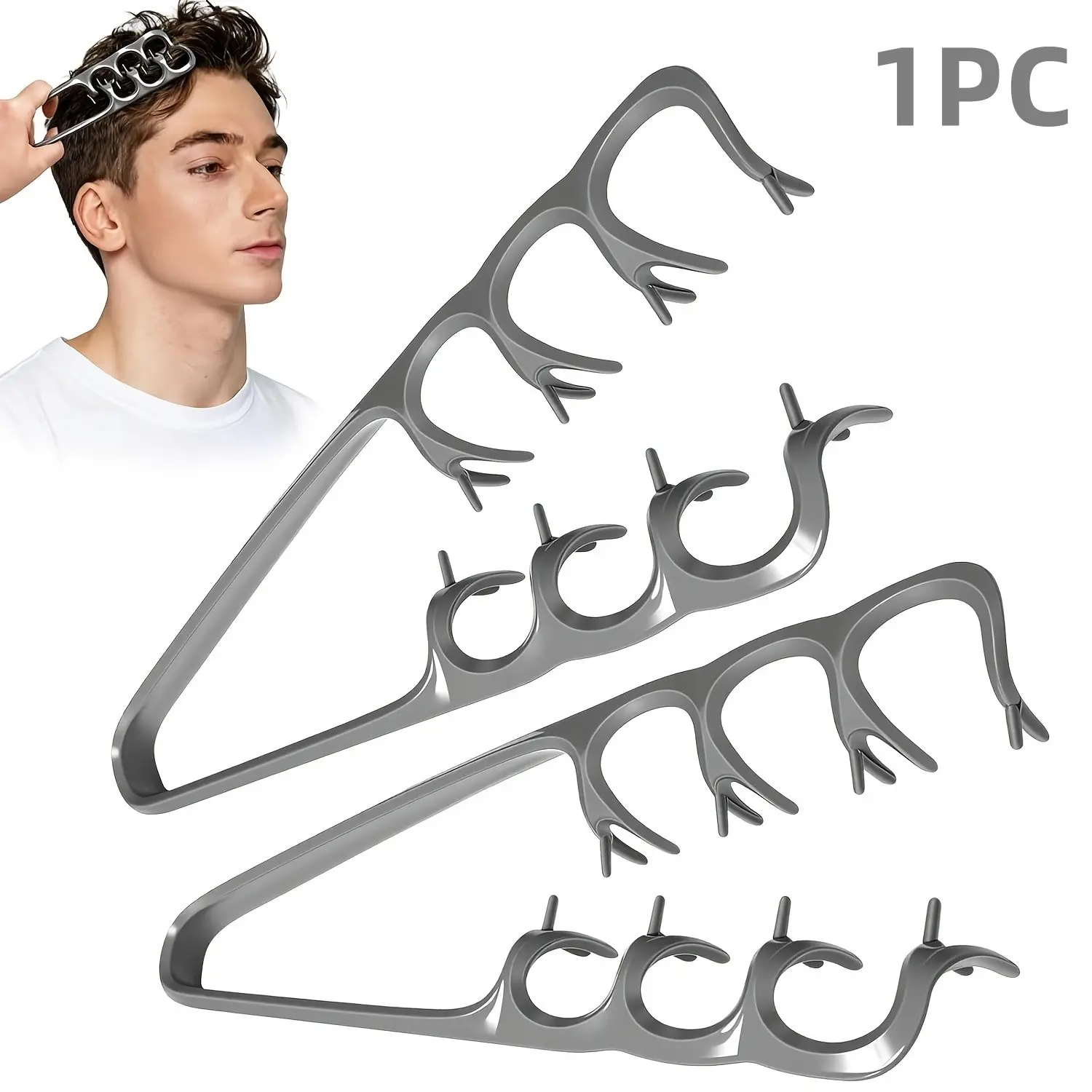 Upgrade Textured Comb for Men and Women, Volumizing Hair Brush, Wide Tooth Styling Comb, Softening Brush, Pompadour Style