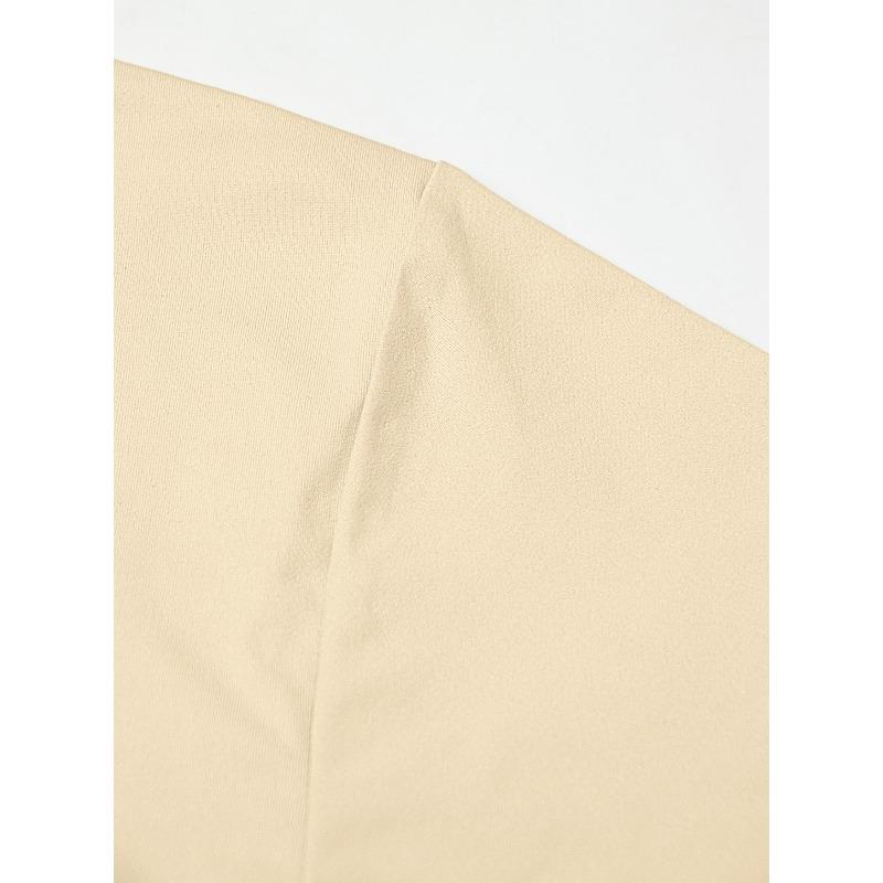 Summer Men's Simple Solid Color Fashion Leisure Sports Fit Inside Wholesale Short-sleeved T-shirt Men