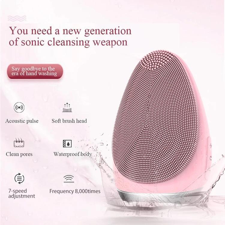 2026 Best Electric Face Cleanser Home Use Handheld Facial Cleansing Brush for Body Deep Cleaning Blackhead Removal Skin Scrubber