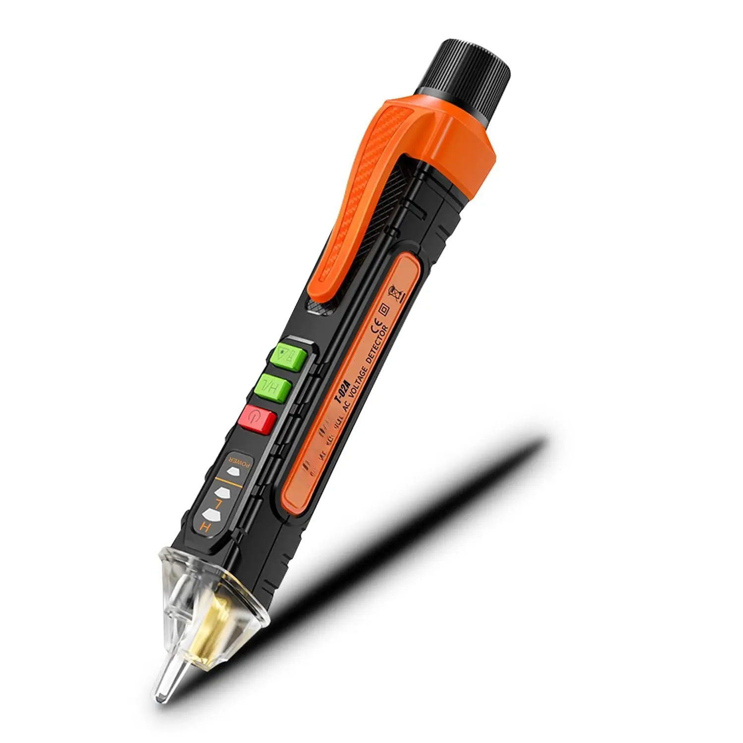Non-Contact  Tester with LED Flashlight, Buzzer , AC  Detector Pen,Test Range 12V - 1000V & Live/Null Wire Judgment