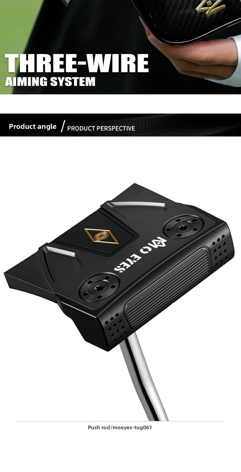 MO EYES Golf Putter - Men's Single Club (S20C Soft Iron Forged) - High Stability Model