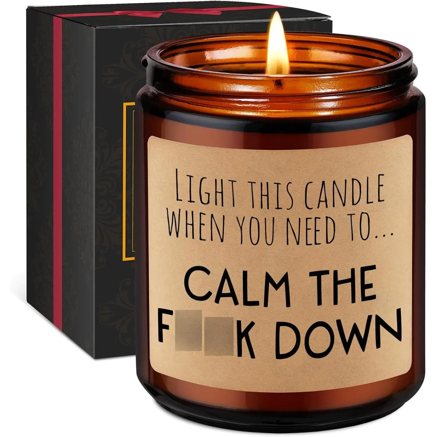 Calming Candle,   Gifts for Women, Relaxing Gifts for Men, People -   Items - Fathers Day, Calm Down, Birthday Funny  Candles for Women  Coworker Mom