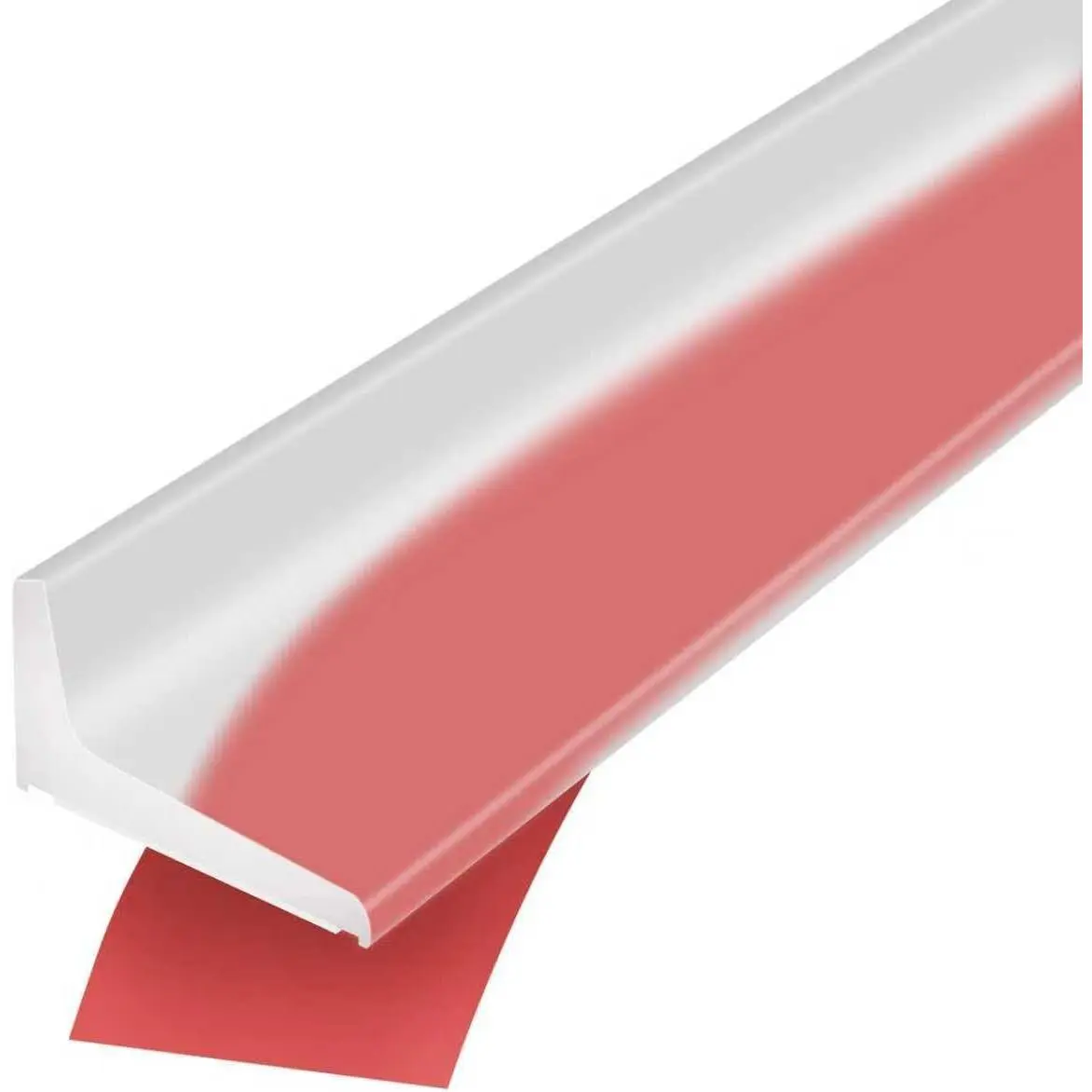 39Inch Shower Door Water Guard,  Shower Threshold Water Dam | Glass Shower Door Seal Strip,  Bathroom Bottom Seal for Dry Wet Separation, Sink Barrier