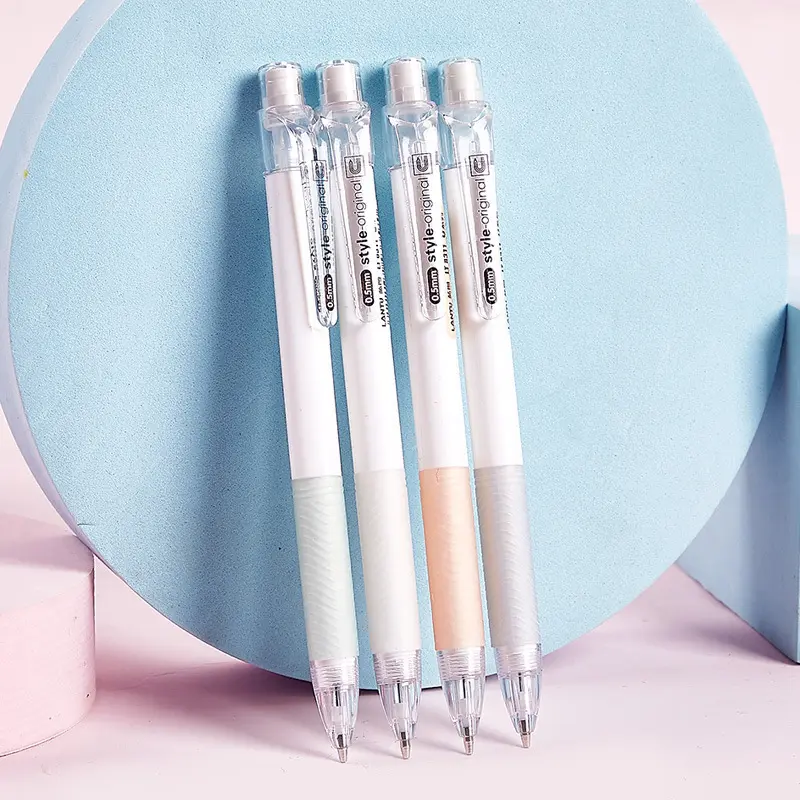 4 pcs 0.5mm mechanical pencils, school office supplies, for school season, suitable for children over 1 year old