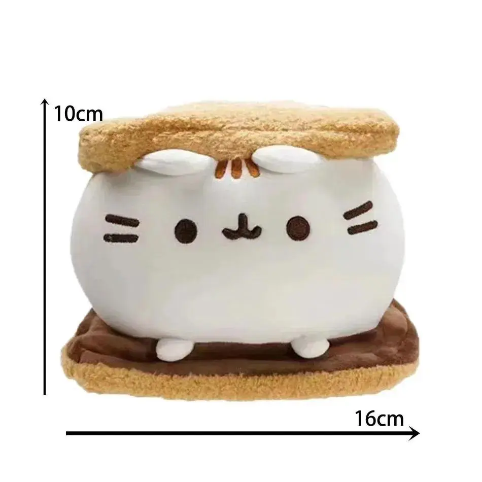 Donut Unicorn Kawaii Angel Cat Cartoon Plush Fill Animal Doll Potato Chip Ice Cream Pizza Cat Gifts for Children/