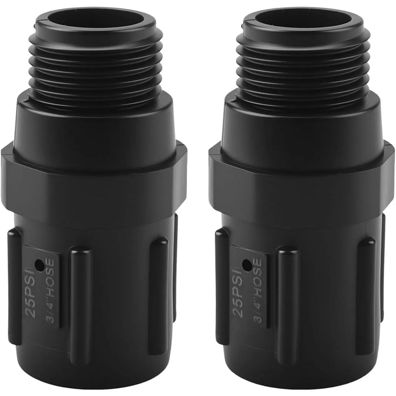 2 count Garden Hose  Regulator 25 PSI for Rain Bird HT07525PSI Drip Irrigation  Regulator ,3/4" FHT × 3/4" MHT  Reducer Drip Irrigation Water  Regulator