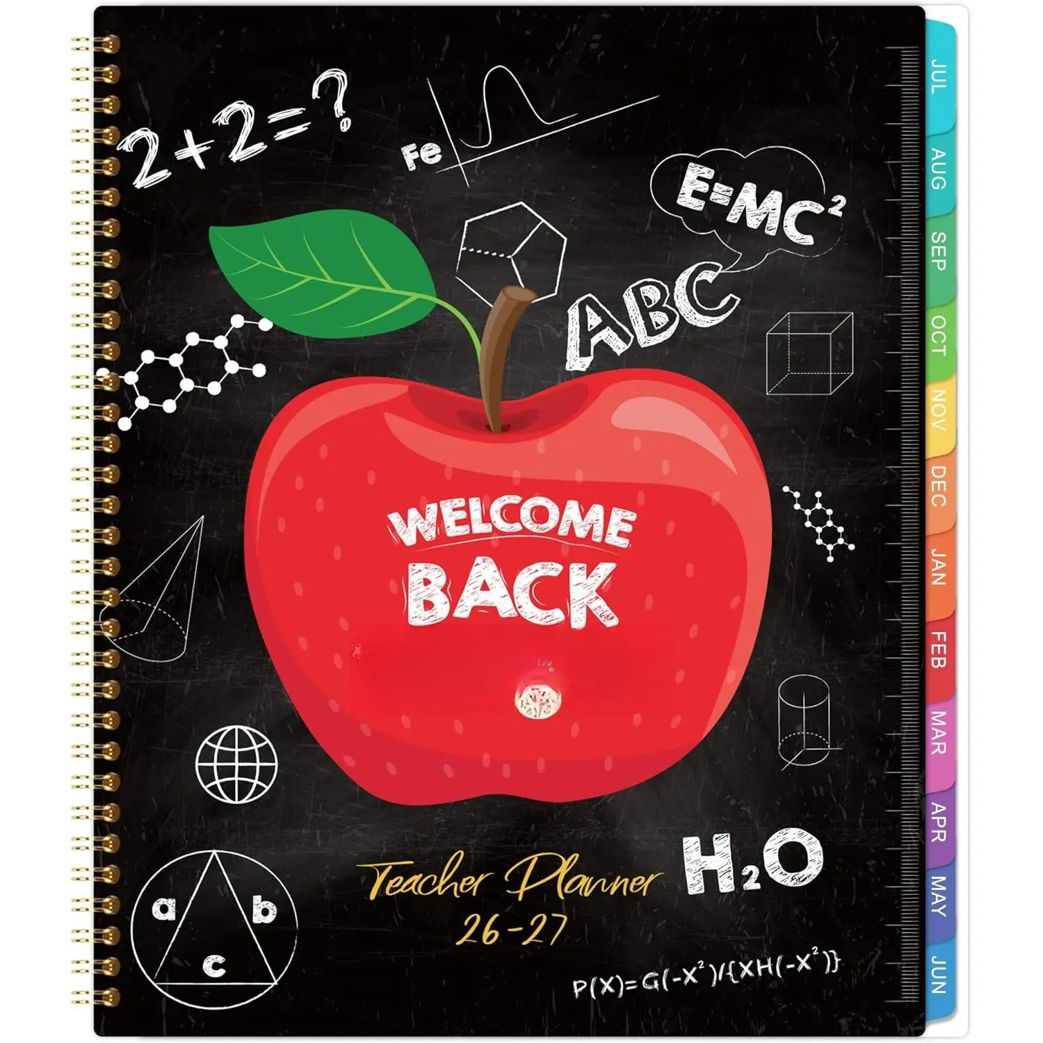 Teacher Planner 2026-2027 - 2026-2027 Teacher Planner Academic Year | Jul. 2026 - Jun. 2027, 9'' x 11'', 2026-2027 Lesson Plan Book for Teacher Academic Year