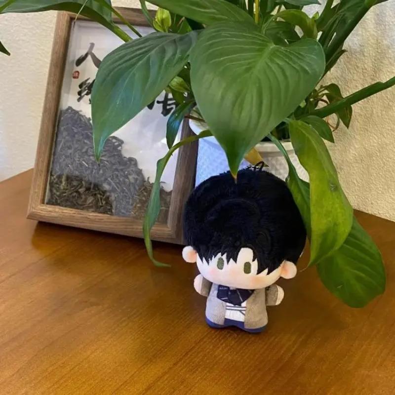 Game Love and Deepspace Li Shen Cosplay Keychain Kawaii Plush Figure Doll Keyring Key Chain Bag Accessories Prop Fans Gift