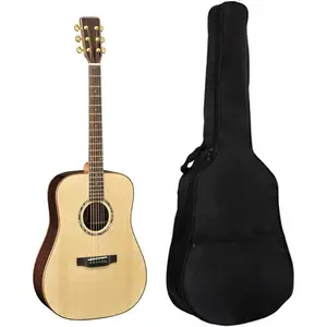 41-inch Acoustic Guitar Bag With Adjustable  Strap. Guitar Bag With   Loop, Suitable for Acoustic Guitars, Electric Guitars, Bass Guitars, and Classical Guitars