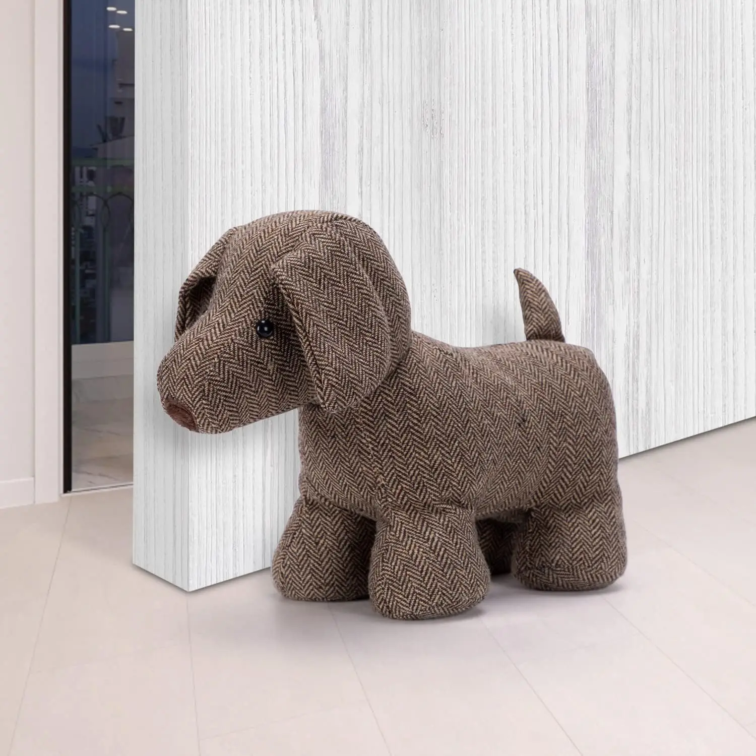 Cute Decorative Door Stopper for  and Office | Compact  Décor Door Stopper with Soft Fabric