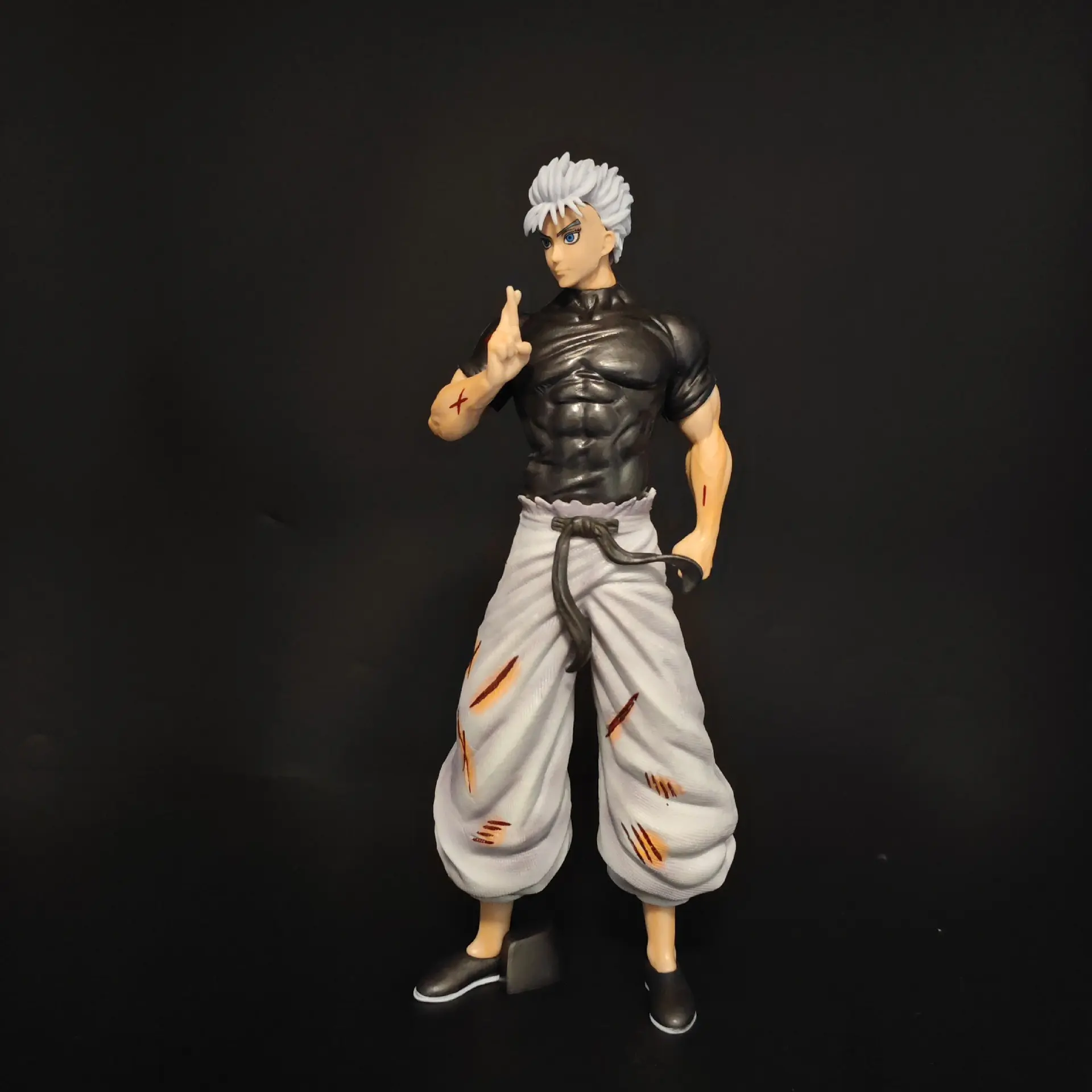 New Three-Headed Five-Path Understanding Handmade Model, Jujutsu Kaisen Anime Action Figure, Trendy Collectible Ornament, High-Quality Craftsmanship
