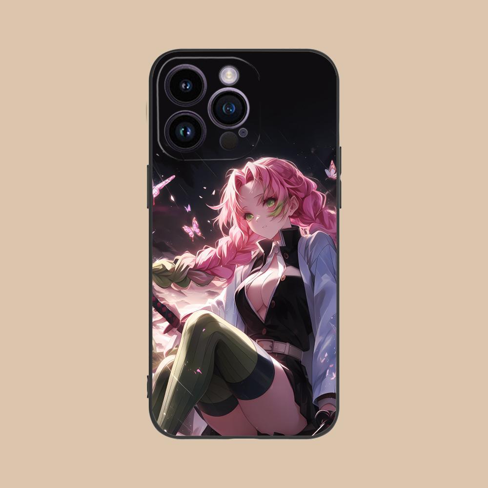 Blade Extinction Mitsuri Anime Phone Case for iPhone 17 16 15 14 13 12 11 X XR XS 8 7 Air Pro Max Plus Mini Colorful Cover Cover