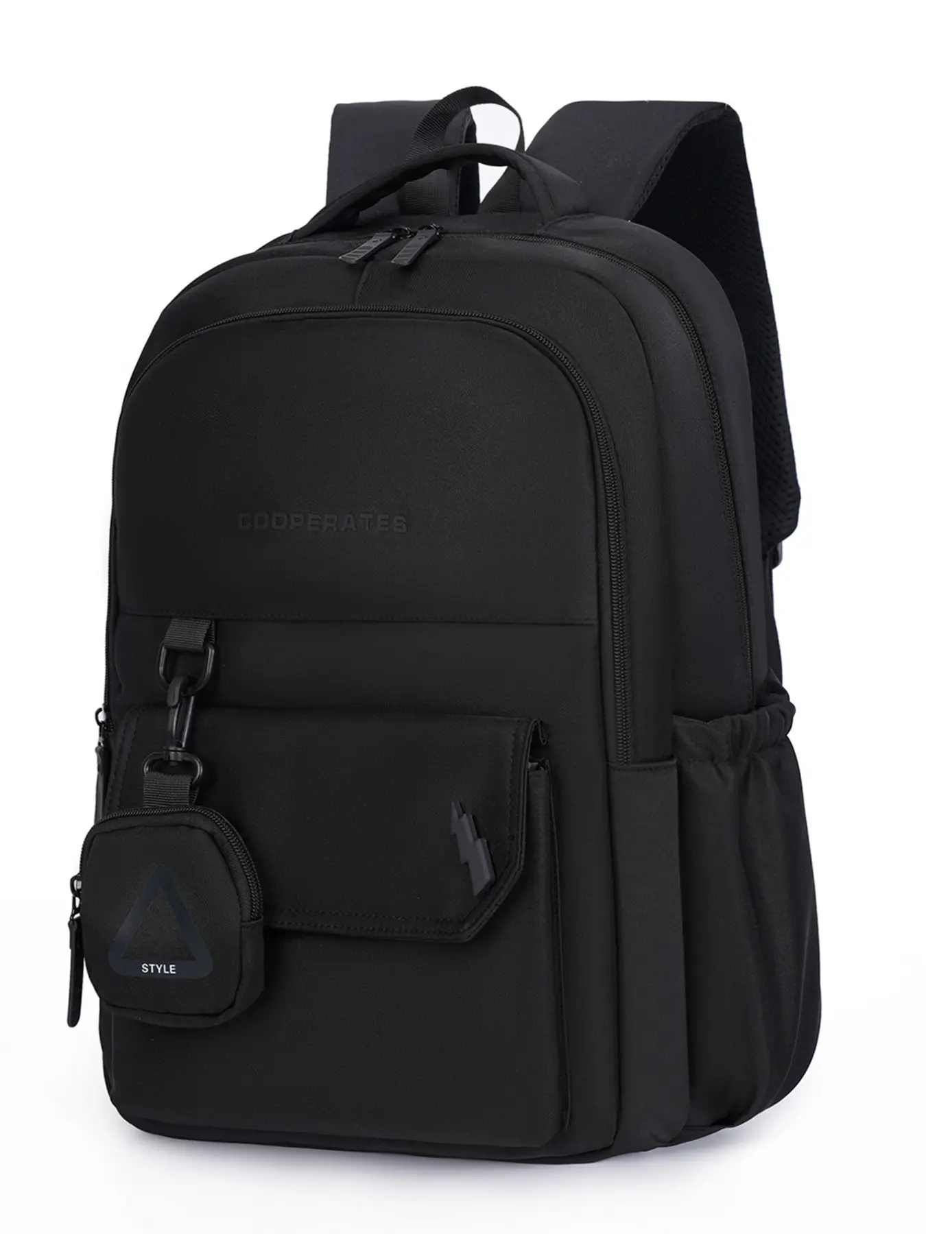 Business Simple Backpack, Detachable Mini Pouch, Large Capacity Laptop Bag, Unisex, Ideal for Students, Office, Travel, Multifunctional Travel Backpack, Business Style Backpack, Travel Work Backpack