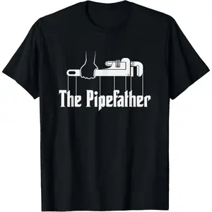 The Pipefather - Funny plumber T-Shirt
