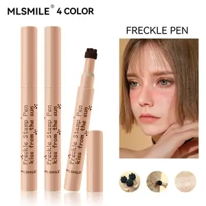 1PCS/MLSMILE Natural Simulation Freckle Pen Color Rendering Waterproof Quick Drying Not Easy to Remove Makeup Seal Spot Pen