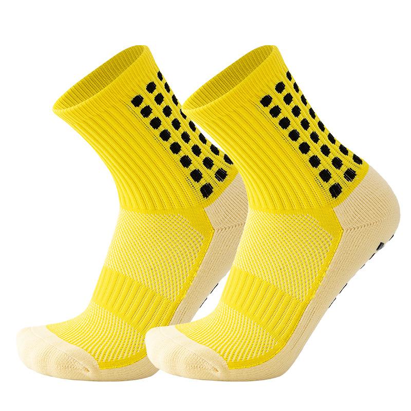 Best-selling thickened towel-soled sweat-absorbing, odor-resistant, anti-slip football sports socks and yoga socks
