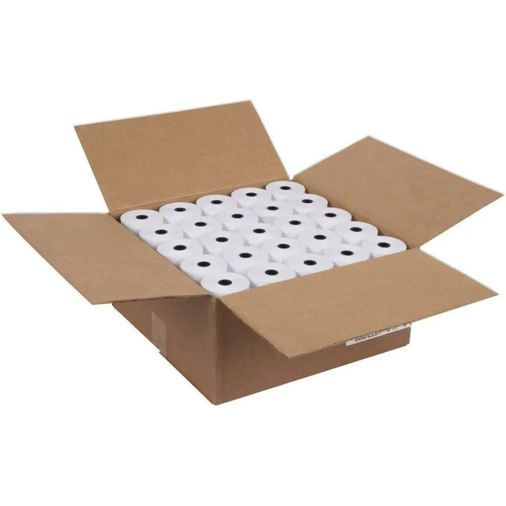 2 1/4 inch x 85 feet Thermal Receipt Paper 50 Rolls for Credit Card Machine POS Register