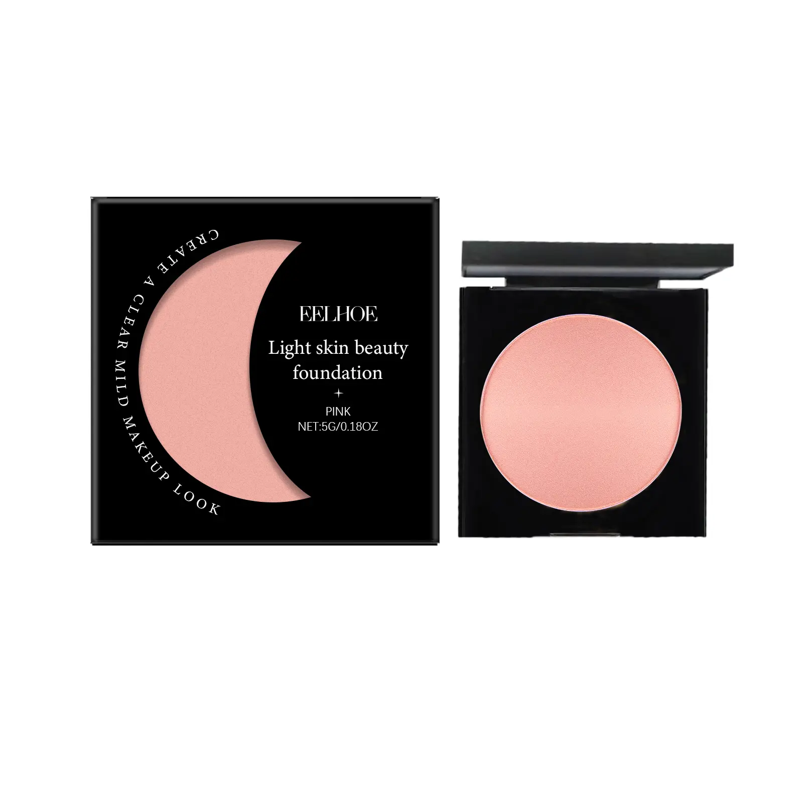 EELHOE Pink Moisturizing Concealer Foundation - Lightweight, Hydrating, Transparent Foundation Suitable For Oily And Dry Skin Types