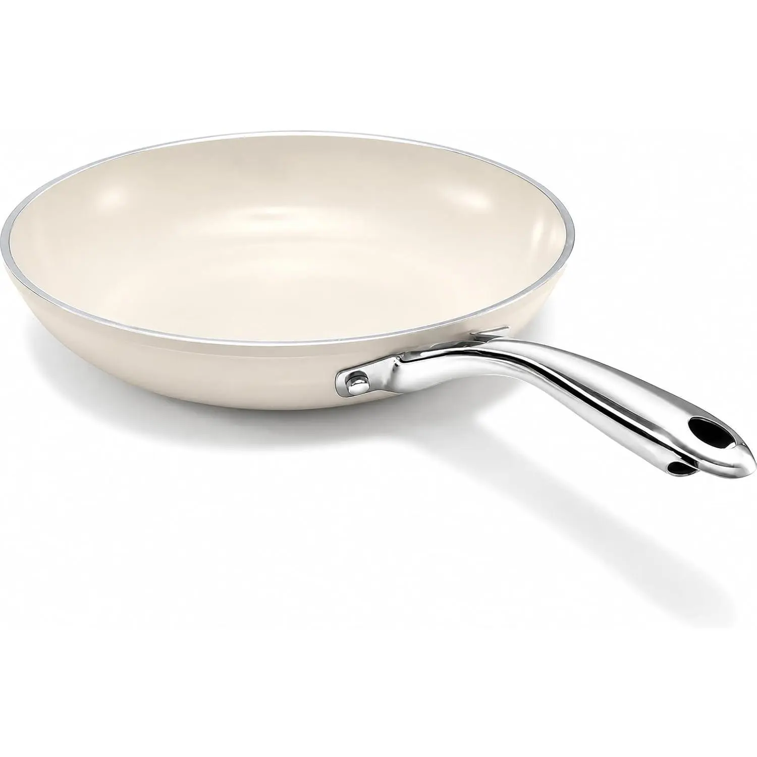10 Inch Non Stick Frying Pans Nonstick Skillet, Ceramic Pan for Cooking Non Toxic, Nonstick Frying Pan Skillets with Stay Cool Handle, Fry Pans, Oven and Dishwasher Safe