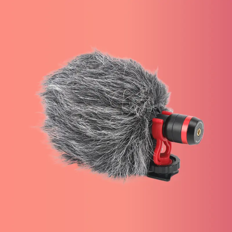 Professional Noise Reduction Condenser Microphone Audio Recording Equipment For Camera Camcorder Phone Live Streaming Voice Collection