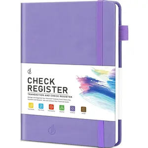 A5 Check Registers for Personal Checkbook, Accounting  for Small Business,Check Register Book Transaction Registers to Track Income & Expenses,  Account, A5 Hardcover - Very Peri