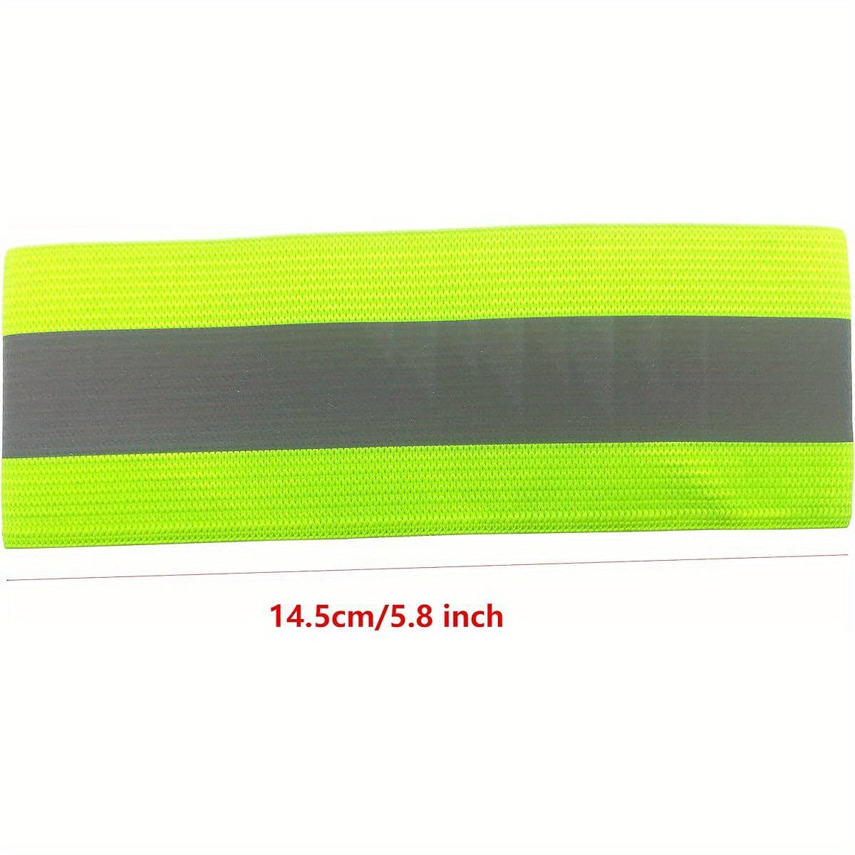 4-Pack Safety Reflective Bands: Reflective Bands for Arms, Ankles, Legs, and Wrists, Suitable for Running, Nighttime Walking, Cycling, and Walking with Dogs