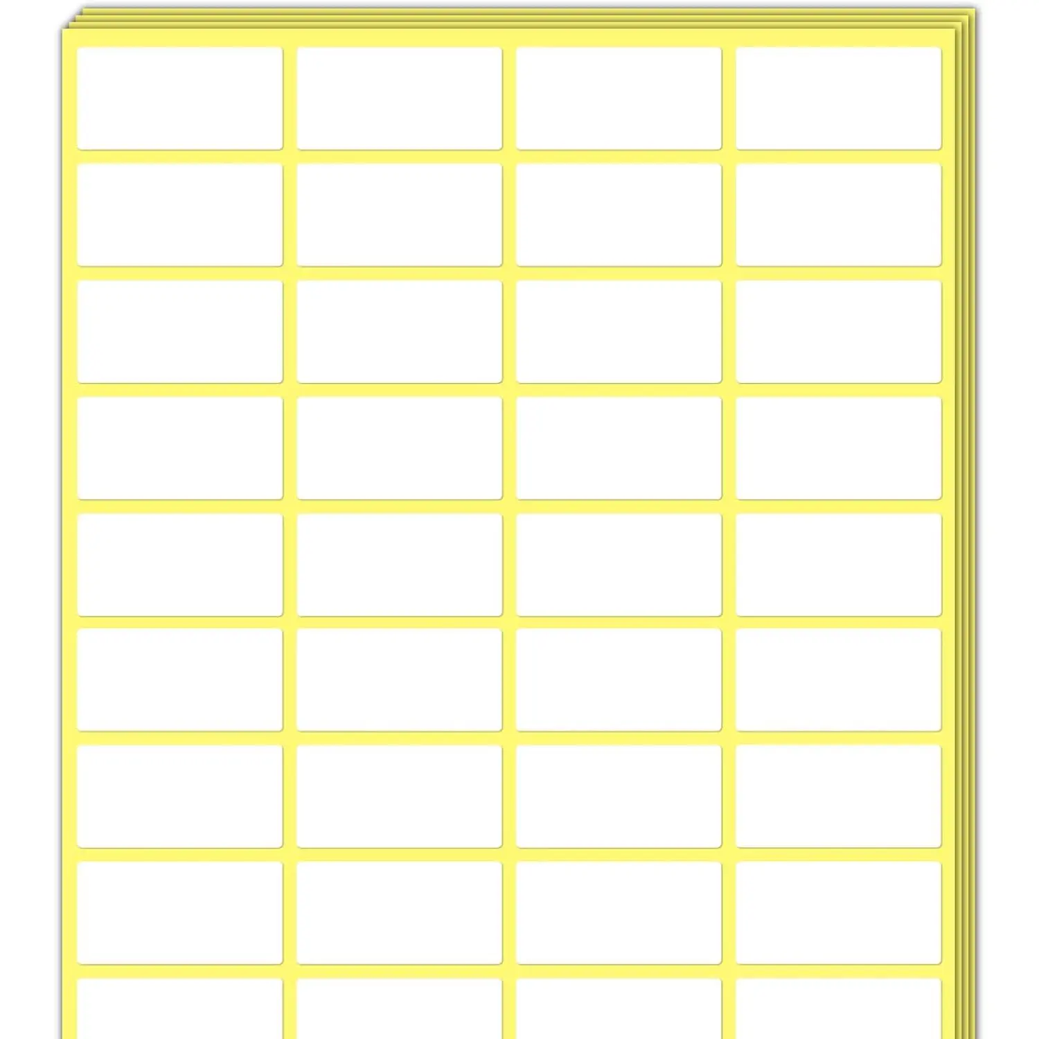 1000 count, 2 x 1 inch - White Labels Stickers to Write  | Stick  Adhesive Sticky Labels, 2x1 Labels
