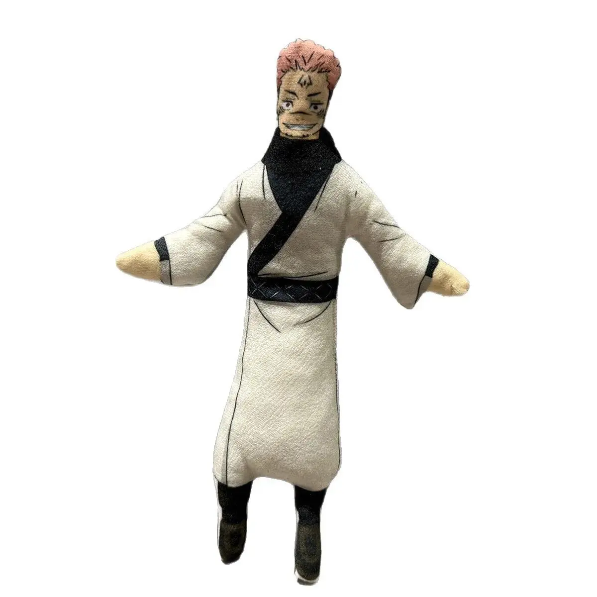 Anime Jujutsu Kaisen Collectible Poseable Iron Wire Skeleton Stuffed Doll - Satoru Gojo, Sukuna Characters, Dry Plush Abstract Figure, In Stock, Collectibles