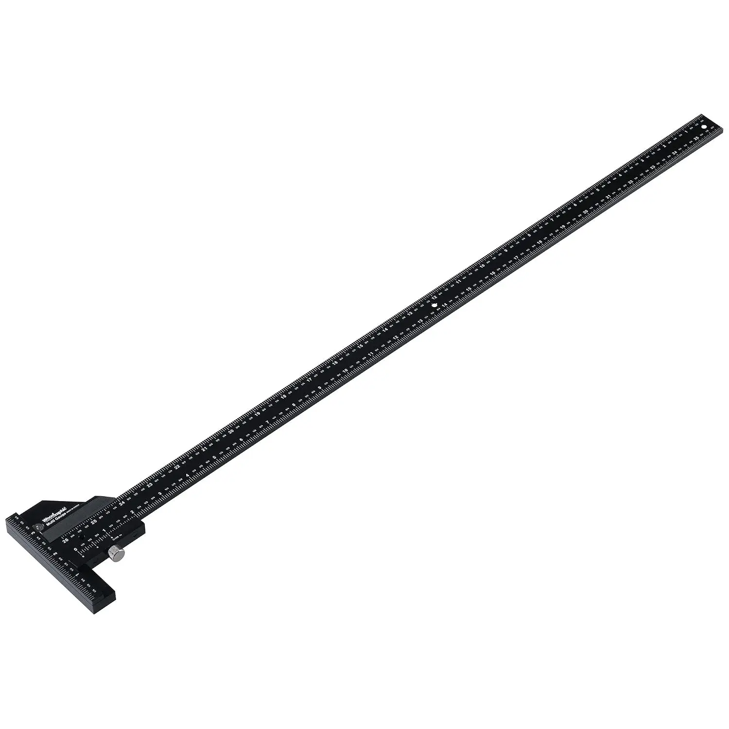 26-Inch Extra Long Scriber Gauge - Ultra-Visible Ruler, CNC Machined Square Tool with Wide Base, High Accuracy for Woodworkers, Large Panels, DIY Projects