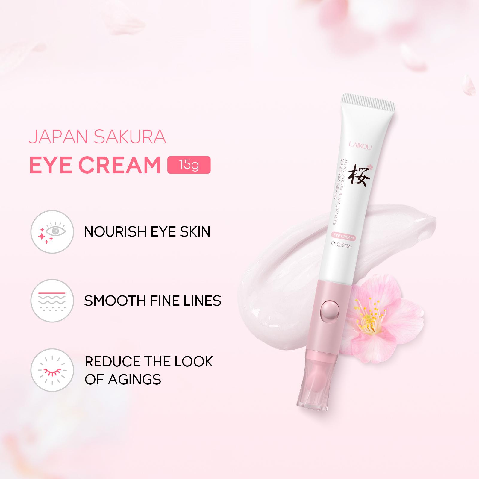 Sakura Skin Care Kit, 17pcs/set Toner & Cream & Sunscreen & Eye Cream & Makeup Bag & Experience Pack, Portable Skin Care Kit for Women, Moisturizing Set, Skin Care Sets