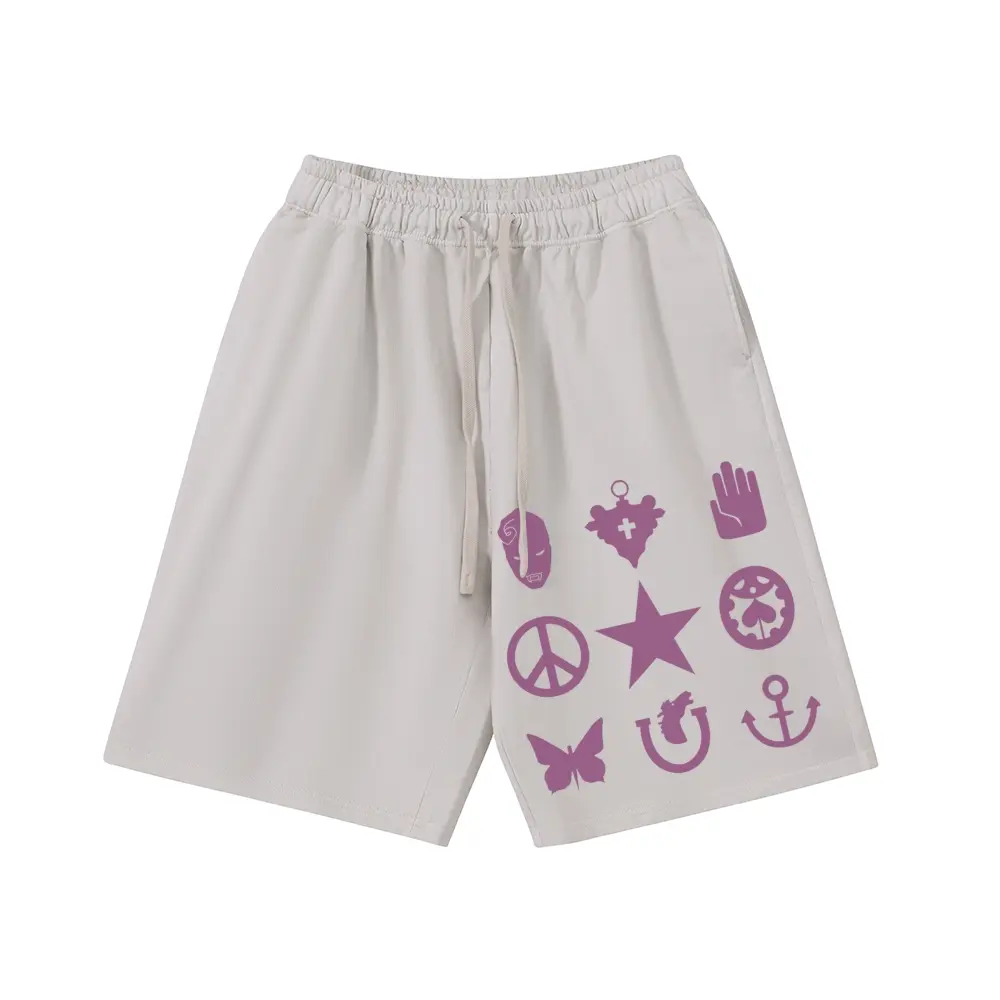 Inkhausstore-Inkvaultarchive JJBA Multiple Stand Symbols Casual Shorts