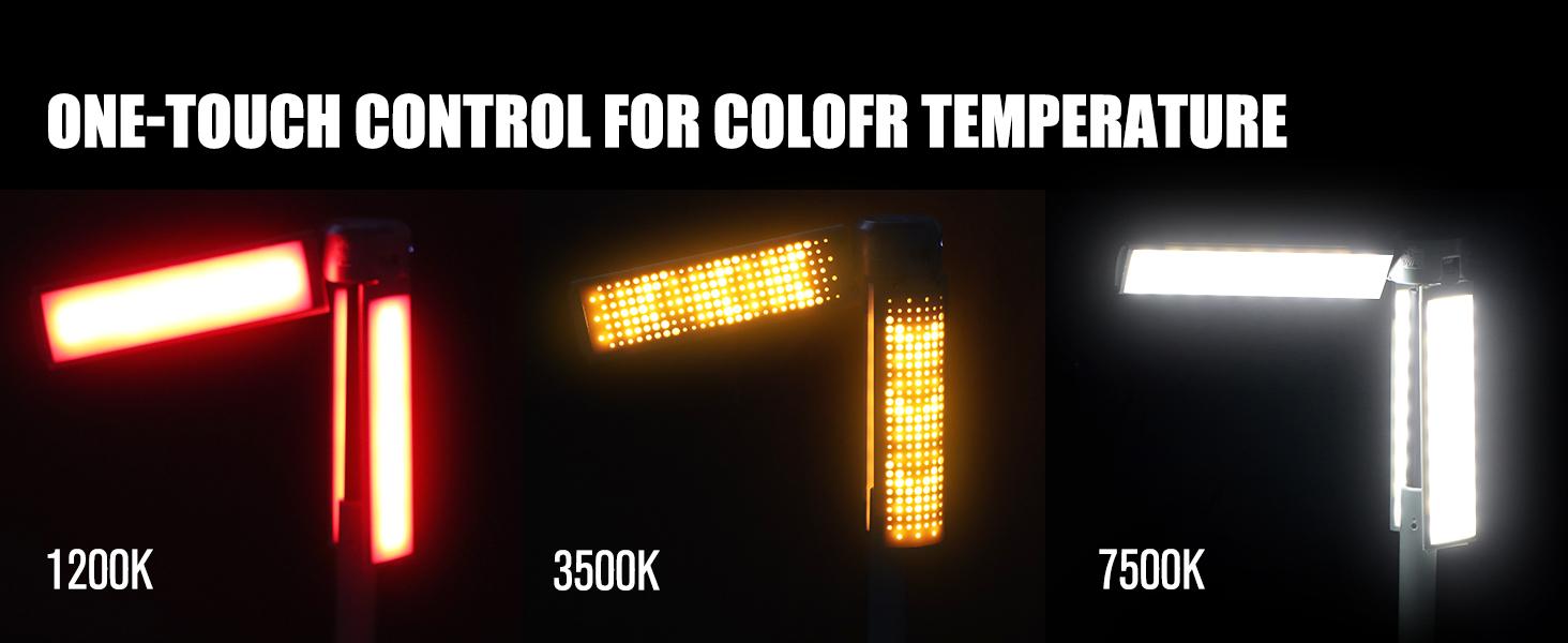 40" Telescopic Camping Lights with Stand, 8000mAh Rechargeable LED Work Light & Camp Lantern, 1000LM Portable Tripod Lamp, 20H Runtime for Power Outages, Survival Gear and Camping Essentials