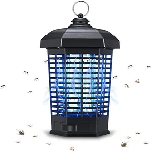 Bug Zapper Electric, Mosquito Zapper Outdoor & Indoor, Mosquito Killer Fly Traps,UV Light Fly Zapper 2 Prong Plug, Portable Mosquito Killer with Hanging Hoop, Use for Patio,Backyard,Garden