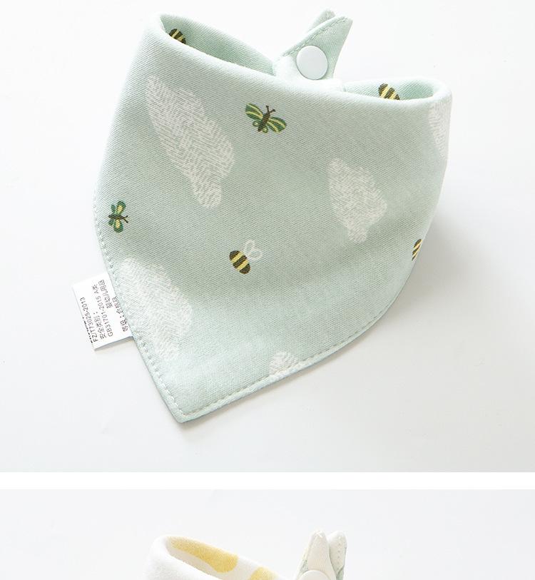 Absorbent Double Layer Baby Bibs, Easy Snap Closure for Infants & Toddlers