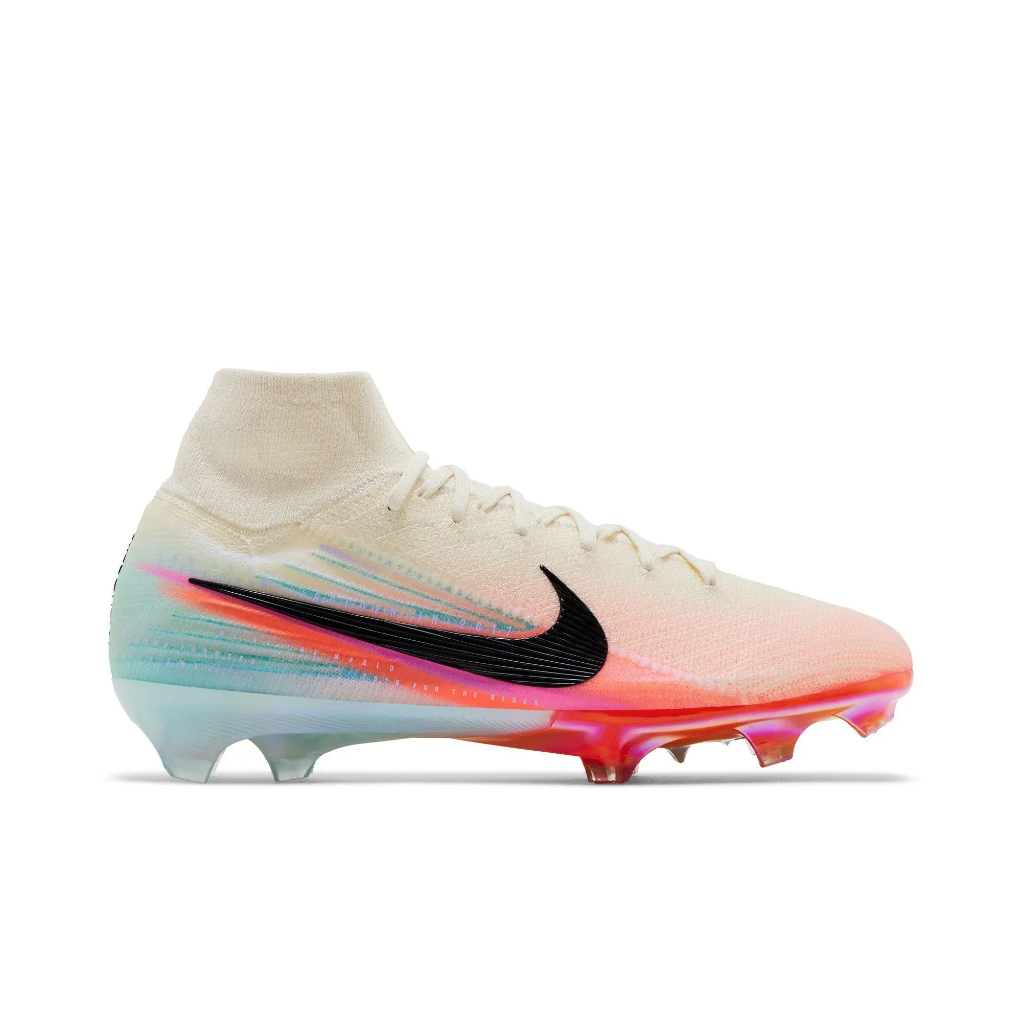 Sam Kerr x Nike Zoom Mercurial Superfly 10 Elite FG 'Be Who You Are' (Unisex) Pale Ivory/Black football boots HV8859 100