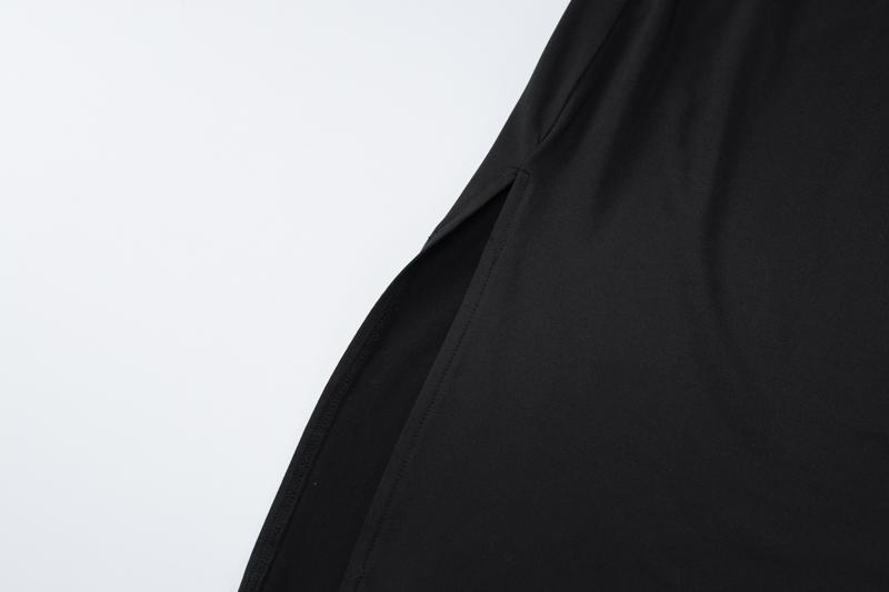 Women's Solid Backless Split Tube Dress, Elegant Sleeveless A Line Fit Long Dress for Party Club Dating Wear, Ladies Summer Clothes