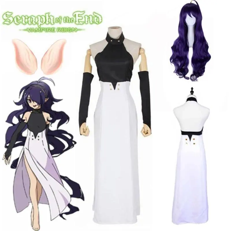 Owari no Seraph Cosplay Anime Seraph of the End Cosplay Asuramaru Cosplay Hallowee n Costume High Quality Dress Full Set