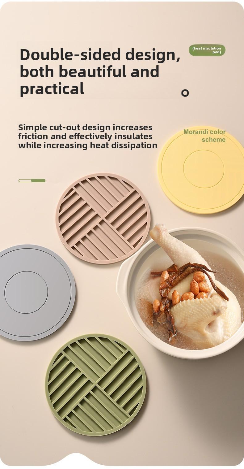 Silicone tea cup mat, bowl mat, table heat insulation mat