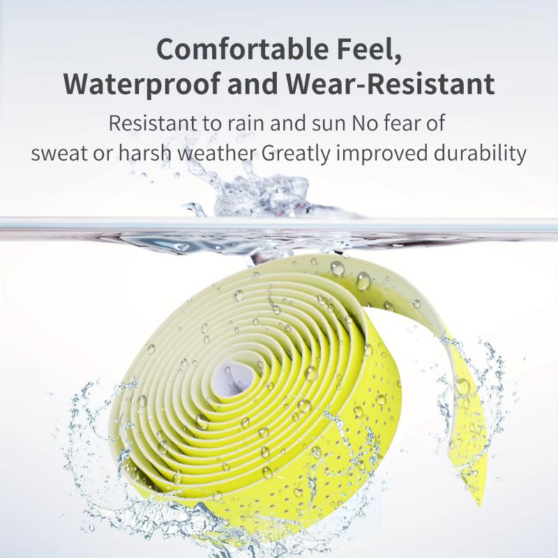 Bike Handlebar Tape, Breathable, Non-Slip Lightweight Grip Tape, Suitable for Road Racing