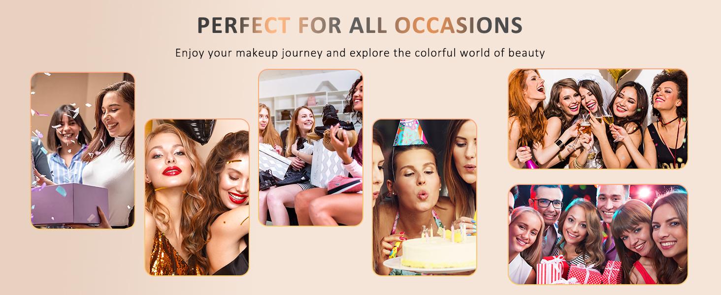 Makeup Kit for Women Full Kit Makeup Sets for teens Makeup Gift Set for Women Girls All in One Makeup Kit Include 18 Color Eyeshadow Palette Foundation & Face Gift Set Cosmetic Mascara Water Proof Smooth