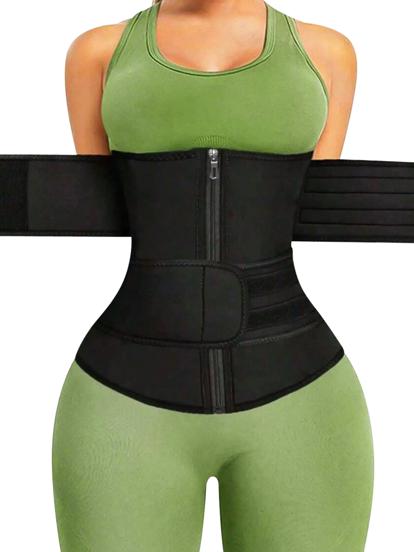 Women's Waist Training Belt, Abdominal Trainer, Sauna Slimming Belt, Sports Fitness Band, Tummy Control, Waist Shaper, 1pc
