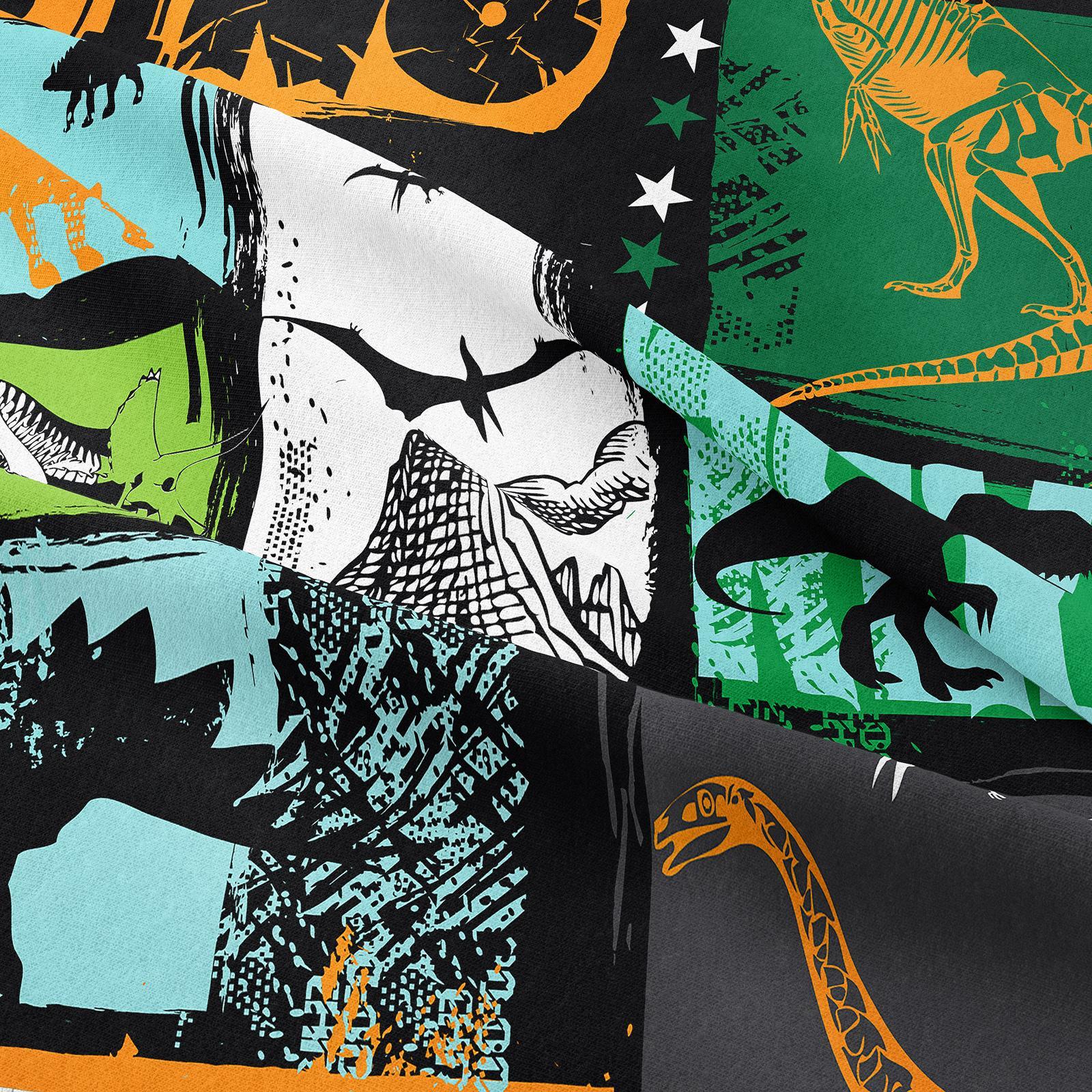 Dinosaur Pattern Bedding Set, 2/3 Counts/set Including 1 Count Comforter & 1/2 Counts Pillowcase without Filler, Soft Comfortable Bedding Set for Home Bedroom, Quilt Bedding Set