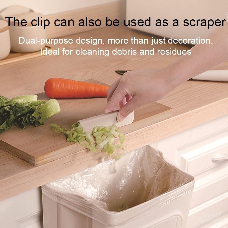 Space-saving Foldable Kitchen Trash Can 6L/11L Touchless Hanging Garbage Bucket Durable Commercial Grade Kitchen Accessory for Home Use