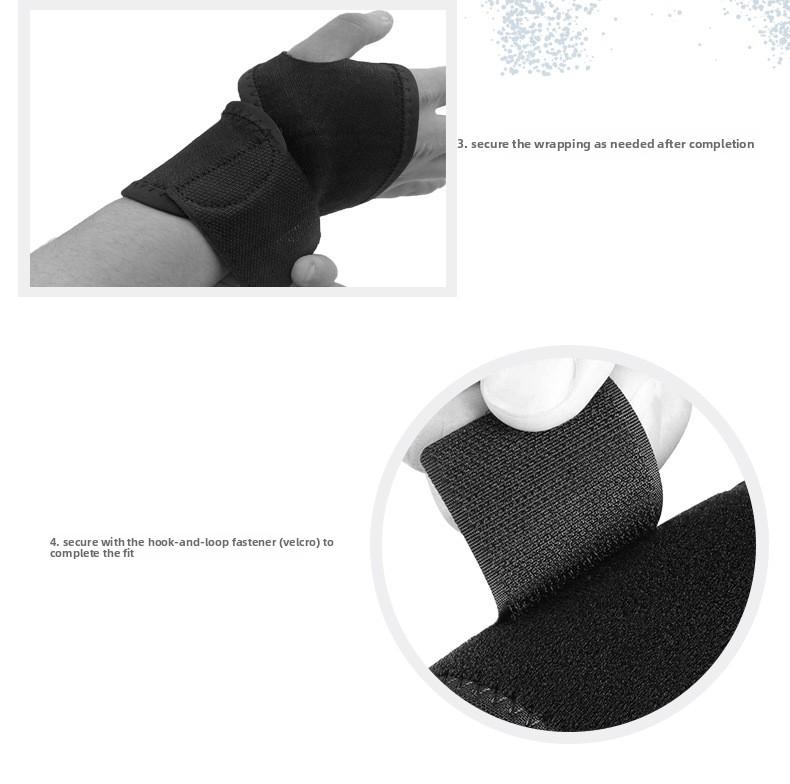 Sports Bracer Sprain Fitness Wrist Tendon Sheath Tendon Sheath Joint Strain Fixator Men's and Women's Basketball Volleyball Sports