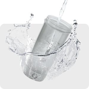 VOLTRX Merger Electric Protein Powder Blender USB-C Rechargeable 24 oz Shaker Cup BPA-Free Leak-Proof Whisper-Quiet Mixing Health & Home Supplies - Bottles, Organiser