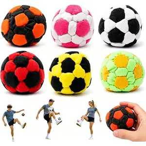 Dragonfly Footbag 32-Panel Hacky Sack – Spiral Pellet Filled Footbag Ball with Vibrant Sports Design for Indoor & Outdoor Play, Coordination Training, Party Favors, Portable Stress Relief Toy for Kids Adults Daily Play & Sports Exercise
